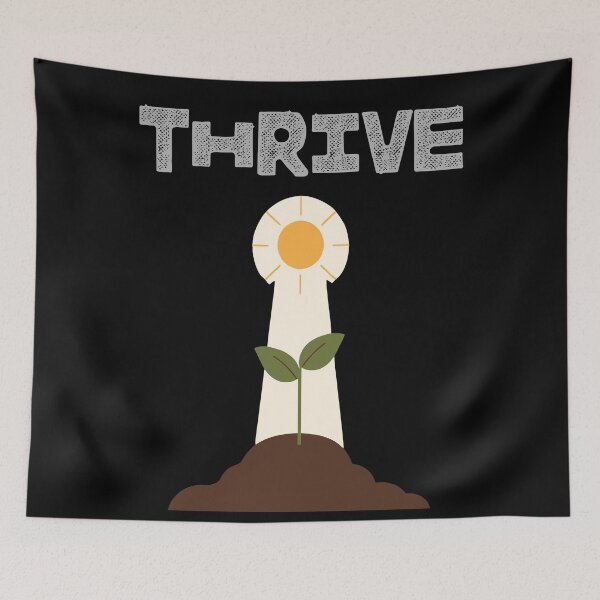 Item preview, Thrive beyond limits and grow where strength begins designed and sold by THEVONZA.