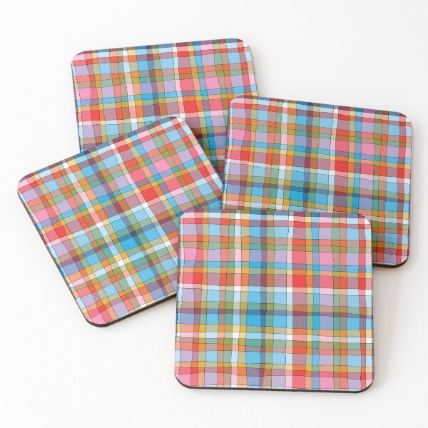 Item preview, Colorful Plaid Funky Rustic Retro Contemporary Pattern designed and sold by kierkegaard.
