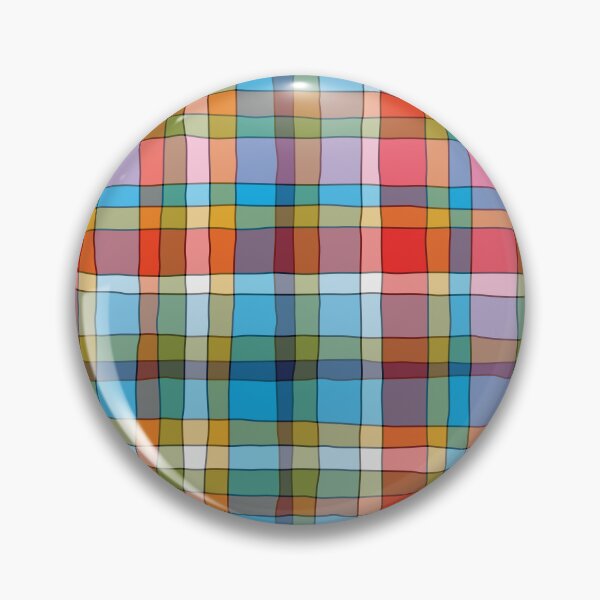Item preview, Colorful Plaid Funky Rustic Retro Contemporary Pattern designed and sold by kierkegaard.
