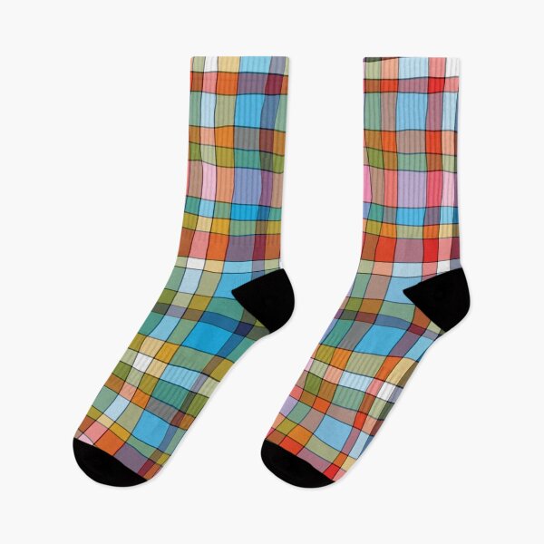 Item preview, Colorful Plaid Funky Rustic Retro Contemporary Pattern designed and sold by kierkegaard.