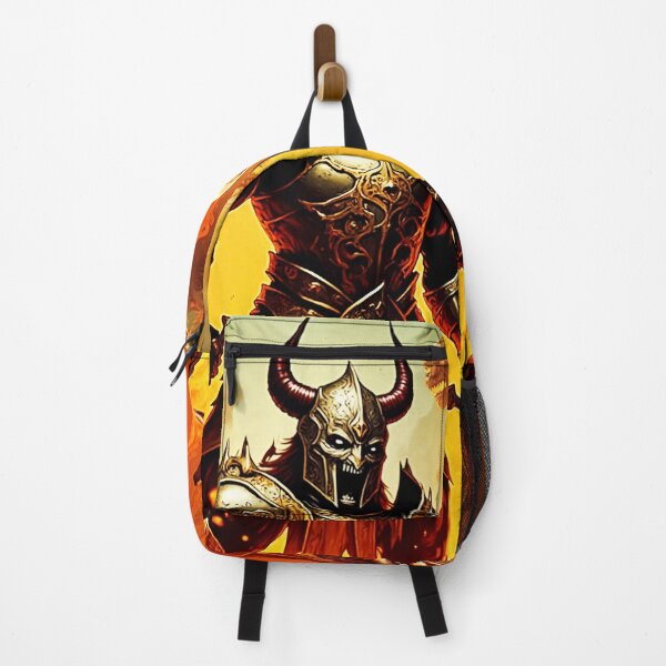 Item preview, dark fantasy doom slayer designed and sold by Mudikeys.