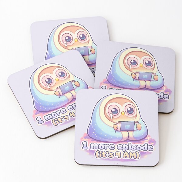 Item preview, Funny Night Owl - 1 More Episode (It's 4 AM) Binge Watching Aesthetic designed and sold by TrendznHitz.
