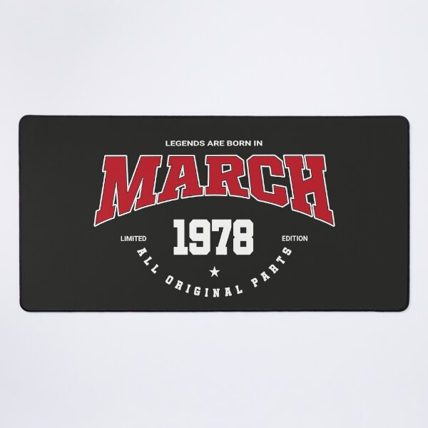 Item preview, March legends 1978 designed and sold by HB Shirts.