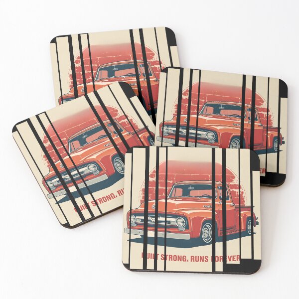 Item preview, For F100 Pickup Truck, 1956 vintage, retro, bold and iconic F100 3 designed and sold by Neon G.