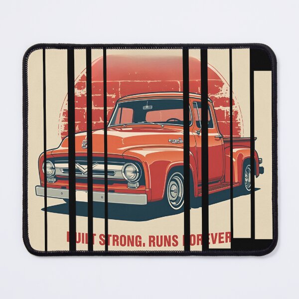 Item preview, For F100 Pickup Truck, 1956 vintage, retro, bold and iconic F100 3 designed and sold by Neon G.