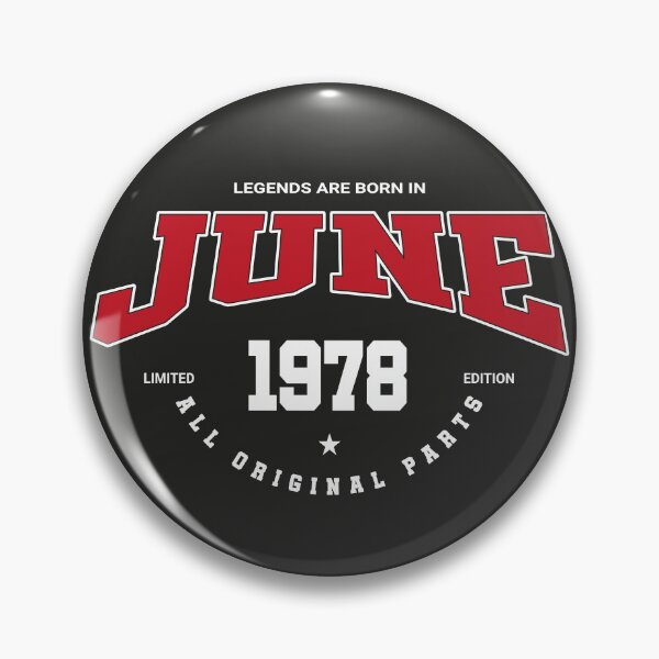 Item preview, June legends 1978 designed and sold by HB Shirts.