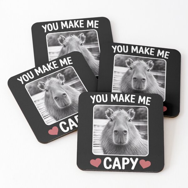Item preview, YOU MAKE ME CAPY designed and sold by jkrphoto.