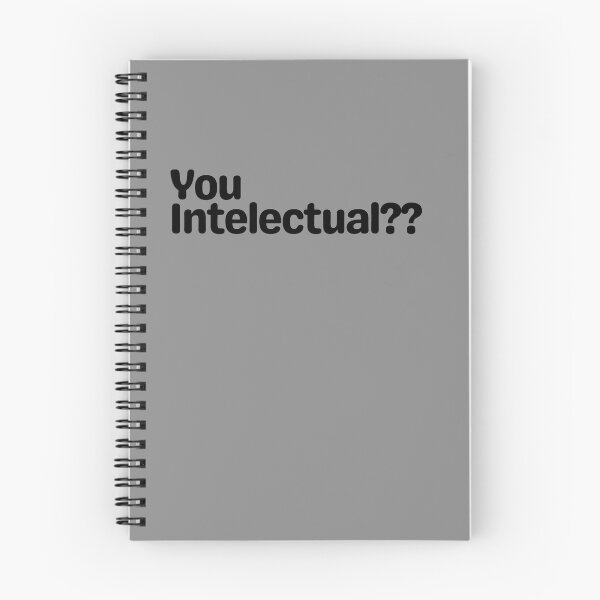 Item preview, You Intelectual?? – Funny Sarcastic Grammar Meme Quote designed and sold by Fontasticc.