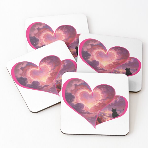 Item preview, valentine-love-cat designed and sold by w66aboo.