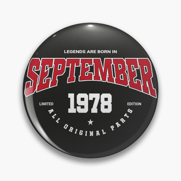 Item preview, September legends 1978 designed and sold by HB Shirts.