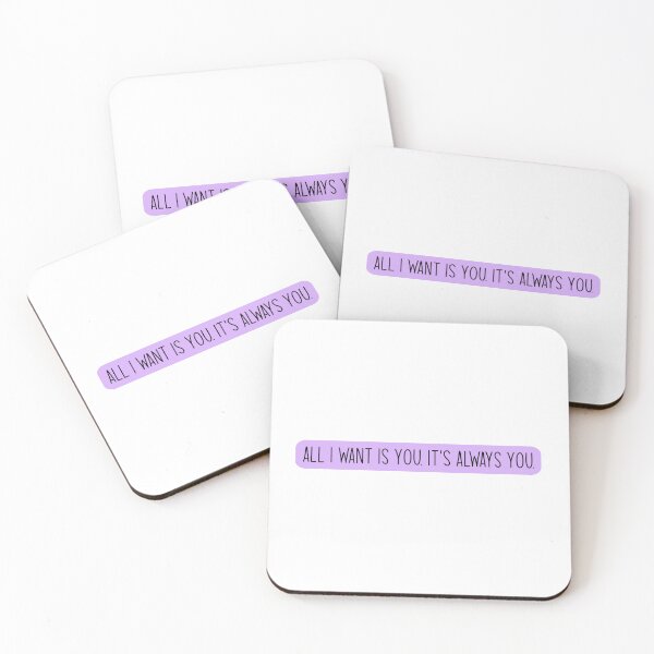 Item preview, All I want is you. It's always you - Heated Rivalry, Ilya Rozanov, Shane Hollander, Hollanov Funny Quote Sticker Art designed and sold by RosefinchArt.
