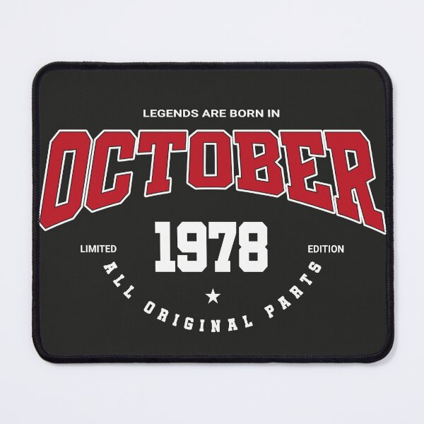 Item preview, October legends 1978 designed and sold by HB Shirts.