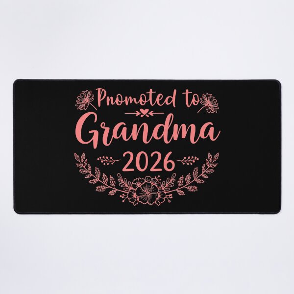Item preview, Promoted to Grandma 2026 Floral designed and sold by Gustavo Navarro.