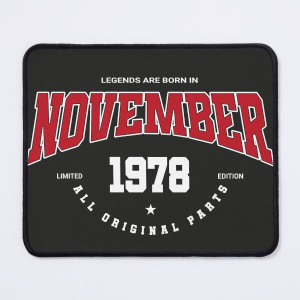 Item preview, November legends 1978 designed and sold by HB Shirts.