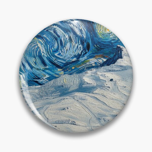 Item preview, Veleta Peak in Sierra Nevada, Van Gogh style designed and sold by KukiLdeGuevara.