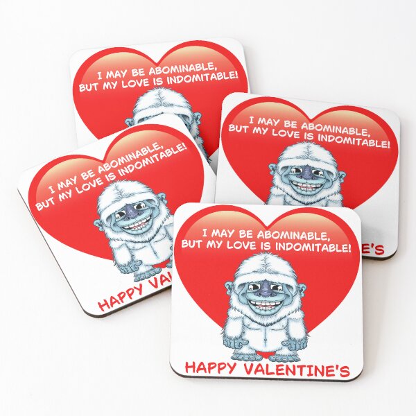 Item preview, Abominable Valentine designed and sold by 3-Beans-Art.