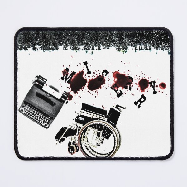 Item preview, misery typewriter designed and sold by lucas bubbles.