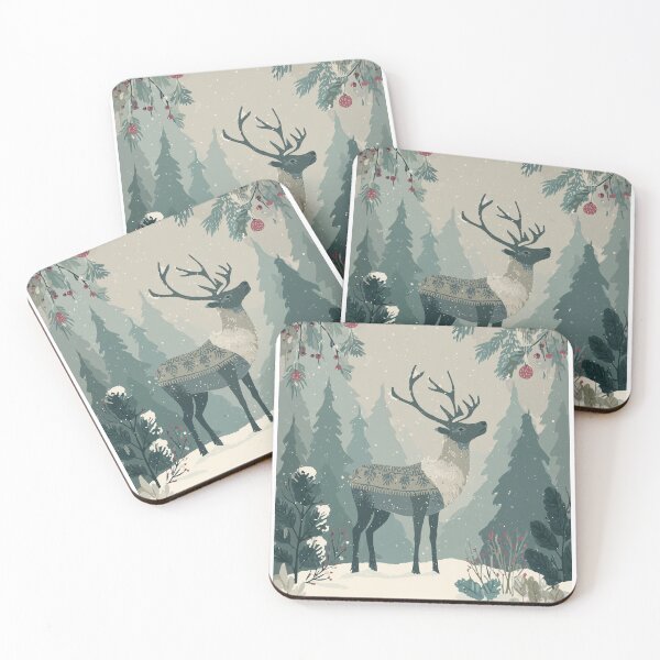 Item preview, Scandinavian Christmas — Simple Elegance designed and sold by MidArtForge.