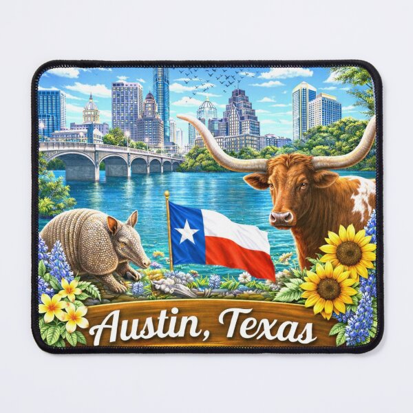 Item preview, Austin, Texas designed and sold by Myra365Art.