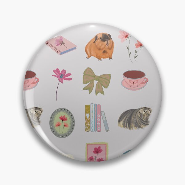 Item preview, Guinea Pigs Cottagecore Trinkets designed and sold by BlossomandIvy.