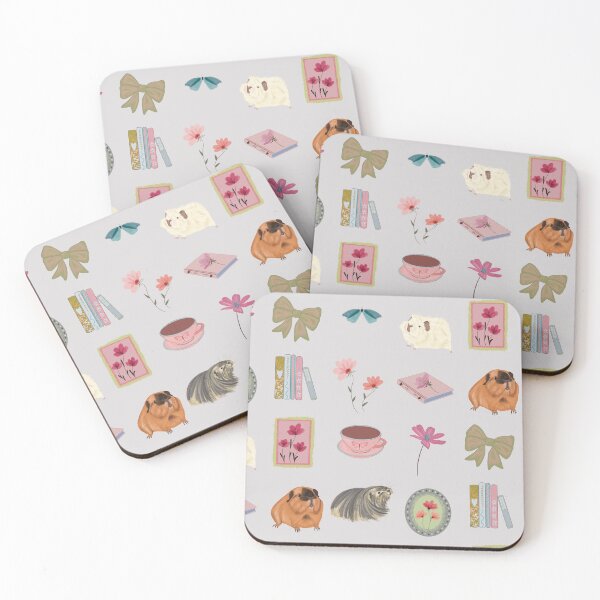 Item preview, Guinea Pigs Cottagecore Trinkets designed and sold by BlossomandIvy.