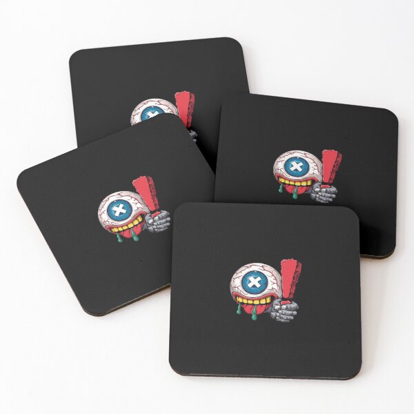 Item preview, Edgy Monster Eyeball Illustration — Gritty Streetwear Eyeball Graphic with Exclamation Mark designed and sold by Colorful-Garden.