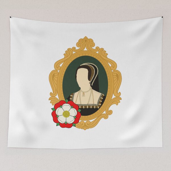 Item preview, Queen Tudor Anne Boleyn Golden Frame designed and sold by FreeOrca.