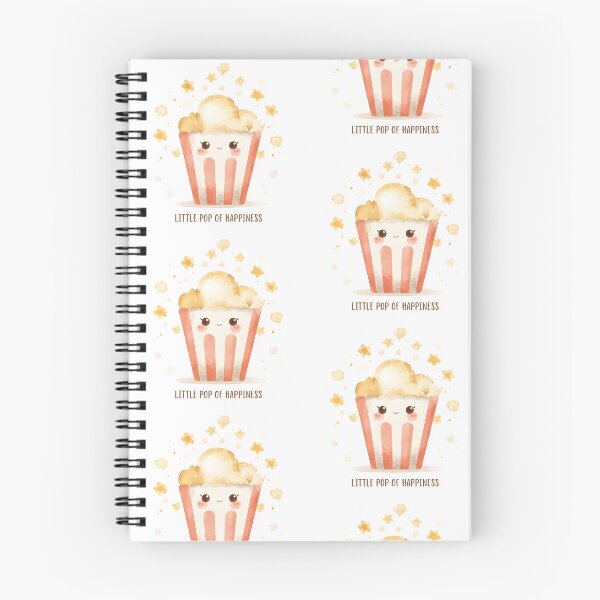 Item preview, Cute Popcorn Cup, Kawaii Snack Illustration designed and sold by Moodune.