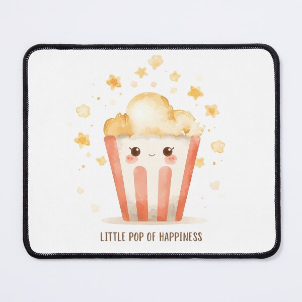 Item preview, Cute Popcorn Cup, Kawaii Snack Illustration designed and sold by Moodune.