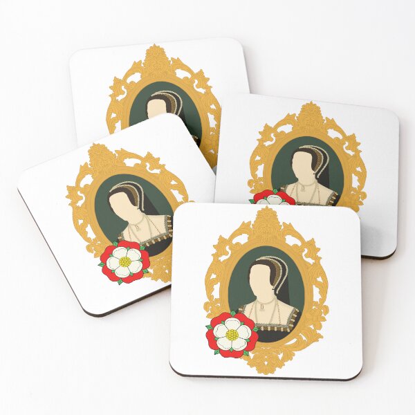 Item preview, Queen Tudor Anne Boleyn Golden Frame designed and sold by FreeOrca.