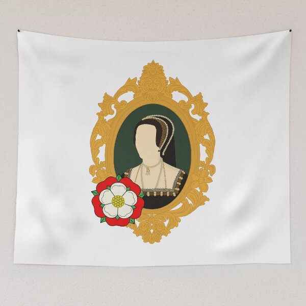 Item preview, Queen Tudor Anne Boleyn Golden Frame designed and sold by FreeOrca.