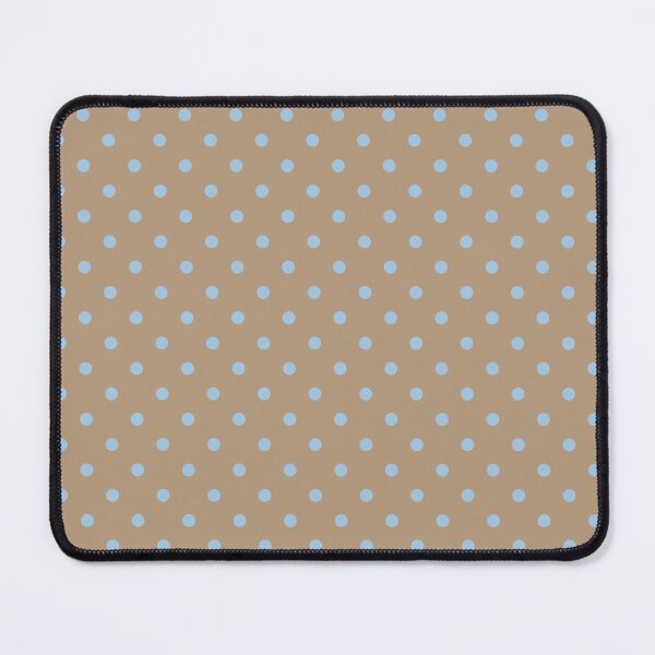Item preview, Polka Dots in Ice Blue and Beige-Brown designed and sold by kierkegaard.