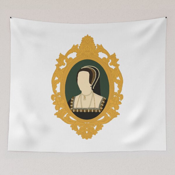 Item preview, Queen Tudor Anne Boleyn Golden Frame designed and sold by FreeOrca.