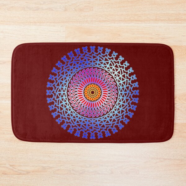 Item preview, Multilayered Mandala with Petal Rings and Interlocking Geometry" designed and sold by nighttime1990.