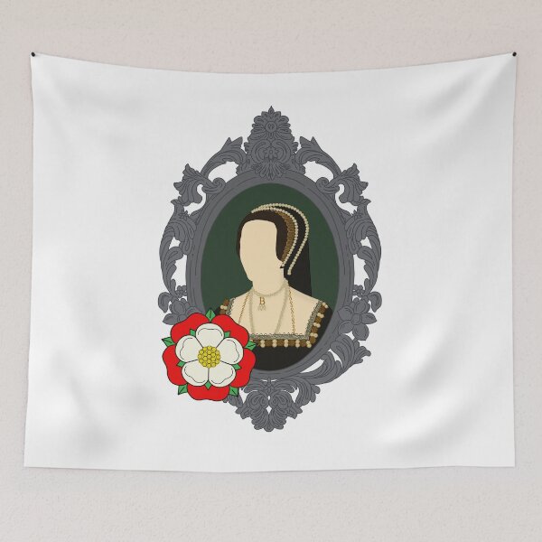Item preview, Queen Tudor Anne Boleyn Silver Frame designed and sold by FreeOrca.
