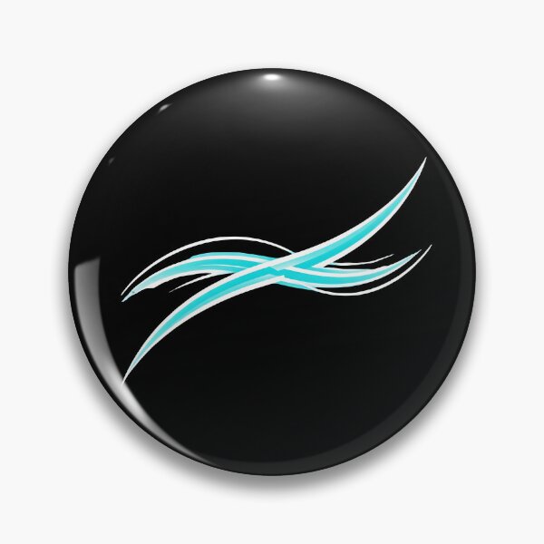 Item preview, Cyan Neon Energy Waves - Abstract Cyber Sigilism designed and sold by Dakson Design - Fantasy Art.