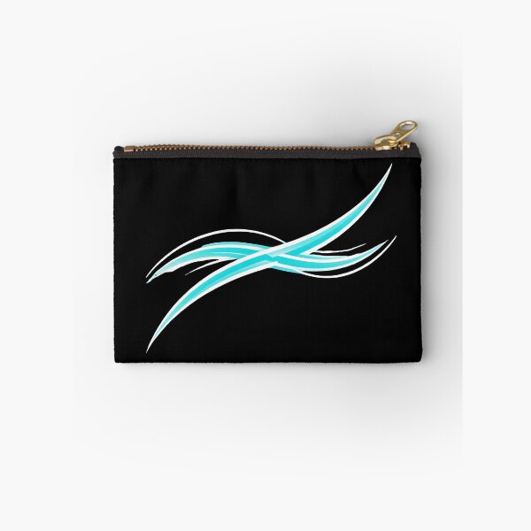 Item preview, Cyan Neon Energy Waves - Abstract Cyber Sigilism designed and sold by Dakson Design - Fantasy Art.