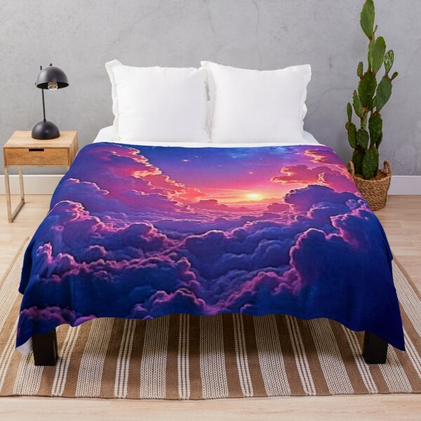 Item preview, Dreamy Clouds: Celestial Sunset Magic Art designed and sold by Health And Fitness Posts e-Store.