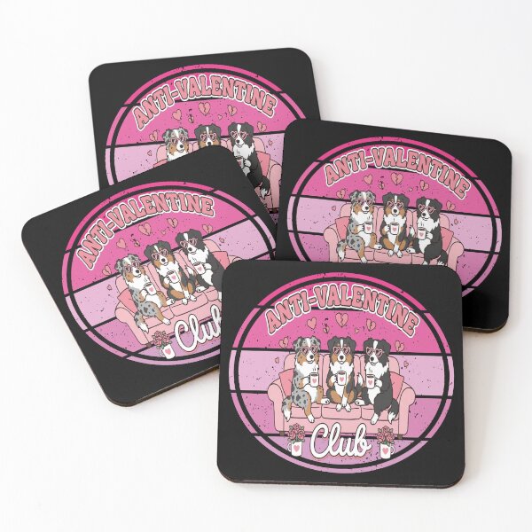 Item preview, Anti Valentine Club – Funny Dog Valentine Design for Singles & Galentines designed and sold by SoftSoaring.