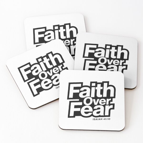 Item preview, Faith Over Fear - Christian Verse, Modern Streetwear designed and sold by MyTshirtArt.