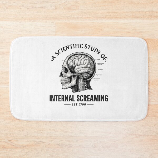 Item preview, Dark Academia Brain Diagram - Internal Screaming EST 1796 designed and sold by w66aboo.