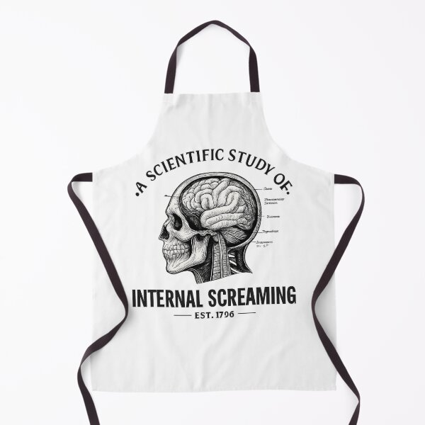 Item preview, Dark Academia Brain Diagram - Internal Screaming EST 1796 designed and sold by w66aboo.