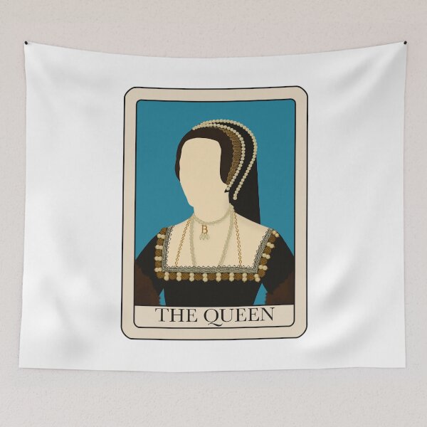 Artikelvorschau, Tarotkarte von Königin Tudor Anne Boleyn entworfen und verkauft von FreeOrca.