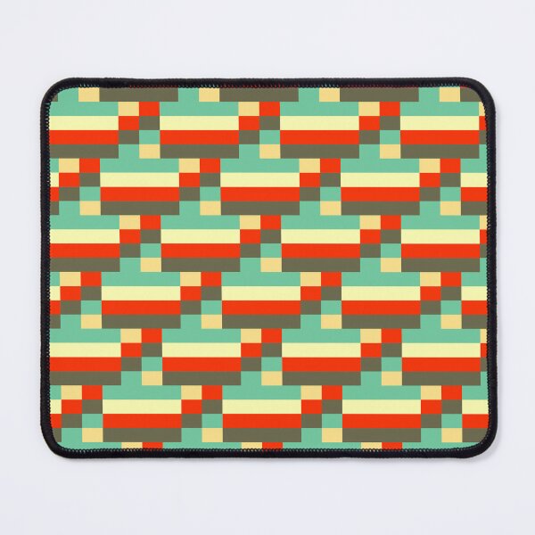 Item preview, Retro colors abstract pattern designed and sold by Designfs.
