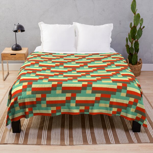Item preview,  Retro colors abstract pattern designed and sold by Designfs.