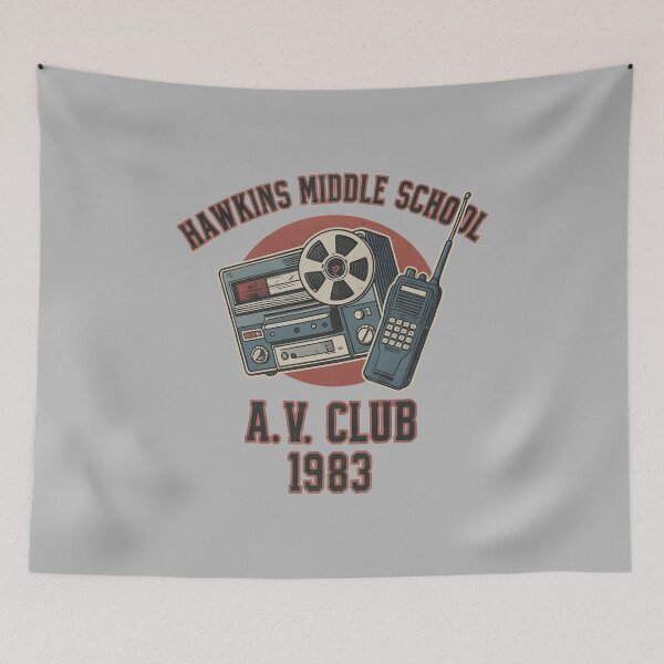 Item preview, Retro 80s Electronics Club – Vintage Media Gear Design designed and sold by Grind107.