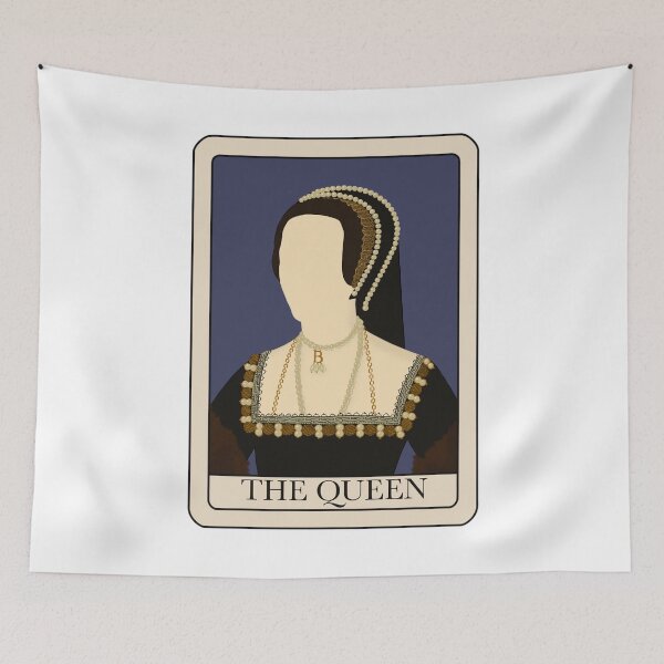 Artikelvorschau, Tarotkarte von Königin Tudor Anne Boleyn entworfen und verkauft von FreeOrca.