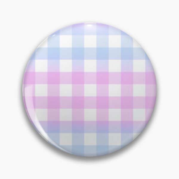 Item preview, blue and pink stripes gingham gradient pattern designed and sold by casserolestan.