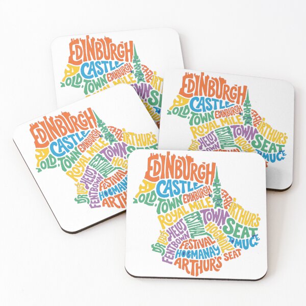 Item preview, Edinburgh Typography Art designed and sold by FAFCouture.