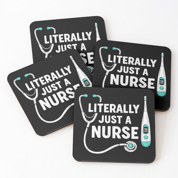Item preview, Literally Just A Nurse Vintage Medical designed and sold by Gustavo Navarro.
